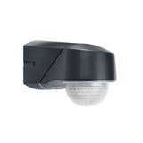 RC 230i IR motion detector,wall/ceiling mounting, IP54 black