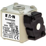 Fuse-link, high speed, 200 A, AC 1000 V, compact size 1, 43 x 60 x 156 mm, aR, IEC, single indicator