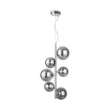 Modern Dallas Pendant lamp Chrome