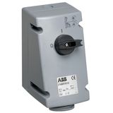 ABB330MI5WN Industrial Switched Interlocked Socket Outlet UL/CSA
