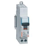 Phase+Neutral circuit breaker DNX³4500 6kA automatic terminal inlet screw terminal outlet - 1P+N 230V~ 20A curve C - 1 module