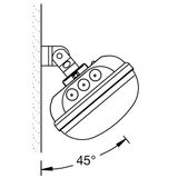 Linda mounting set 45ø for T5/T8