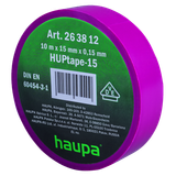 Electrical insulation tape 19 mm x 33 m purple