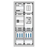 Wandverteiler mit NA-Abschaltung, innen, 250kWp, IP54