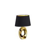 Taba table lamp 33 cm E14 gold/black