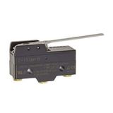 General purpose basic switch, reverse hinge lever, SPDT, 15A, solder t