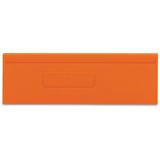 Separator plate 2 mm thick oversized orange