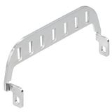 Shield clamp for industrial connector, Size: 8, Sheet steel, galvanize