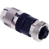 Circular Connector w. Harax 7/8" L 5 F