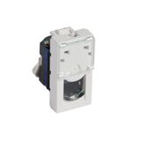 Arteor CAT 6 FTP RJ45 Socket 1 Module White