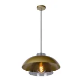 Lucide AVONMORE - Pendant light - Ø 40 cm - 1xE27 - Matt Gold / Brass