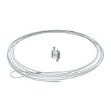 QWT S 1 10M G Suspension wire with loop 1x10000mm