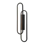 Lucide THELMA - Wall lamp - LED Dim. - 1x33W 2700K - Black