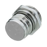 Housing (circular connector), M23, Copper-zinc alloy, IP67, IP69K