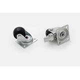 Castors (2 with brake, 2 w/o brake) for DS/DSZ/DSI-enclosure