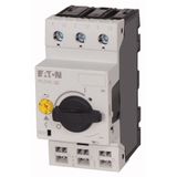 Motor-protective circuit-breaker, 0.12 kW, 0.4 - 0.63 A, Screw terminals on feed side/spring-cage terminals on output side