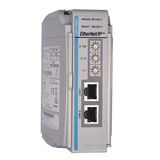 Allen-Bradley 1769-AENTR 1769 Network Adaptor, Ethernet, 69-I/O, 24.0V DC, Dual Port