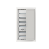 CU26VML ComfortLine Compact distribution board, Flush mounting, 72 SU, Isolated (Class II), IP30, Rows: 6, 1014 mm x 615 mm x 125 mm