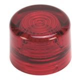Indicator Light, Color Cap, Red, Push to Test, 30mm, Plastic