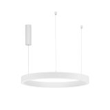 Triac Dimmable Sandy White Aluminium   & Acrylic   LED 50 Watt 230 Volt   2968Lm 3000K IP20   D: 80 H: 200 cm Adjustable Height