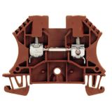 Feed-through terminal block, Screw connection, 4 mm², 800 V, 32 A, Num