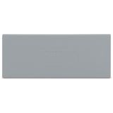 Separator plate 2 mm thick oversized gray