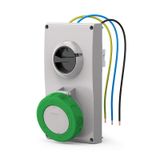 INTERLOCK.SOCKET 63A 2P+E 2h