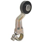 Limit switch lever, 9007, 9007C zinc, fixed length, offset nylon roller