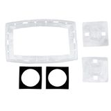 Gasket set 2-fold for switches and sockets, IP44