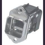 Han PushPull RJ45 90° metal WDF