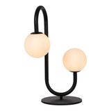 VANITAS Table lamp-Black-2xG9-5W-Metal