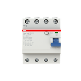 F204 A S-63/0.3 Residual Current Circuit Breaker 4P A type 300 mA