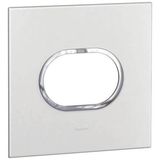 Arteor™ - Plate - American std - round - 3 modules - 4'' x 4'' - White