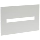 Metal faceplate XL³ 800/4000 - DPX³ 250 with terminal shields - captive screws