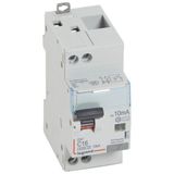 Monoblock differential circuit breaker DX³6000 10kA high inlet and low outlet U+N screw 230V~ - 16A - typeAC 10mA