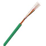 MSR/EIB Installation cable sheathed J-Y(ST)Y 2x2x0,8 green