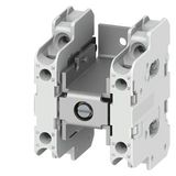 Auxiliary switch block, 2 NO+2 NC, left