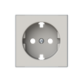 8588 DN Cover Schuko socket Socket outlet Central cover plate Sand - Sky Niessen