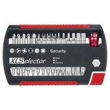 Bits set XLSelector Standard, Security, 31 pcs.