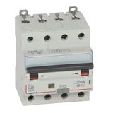 RCBO - DX³ 6000 -10 kA -4P-400 V~ -25 A -30 mA -AC type