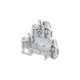 D4/6,D2,ADO,EX, TERMINAL BLOCK, FEED THROUGH, GREY, 6MM SPACING, 85.3X68MM, DIN RAIL