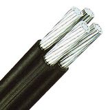 PE Insulated Overhead Line 0,6/1kV E-A2Y 2x25rm black