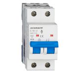 Miniature Circuit Breaker (MCB) AMPARO 6kA, C 16A, 2-pole