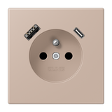 Socket Frz/Belg with USB charger LC32131 LC1520F-15CA240