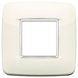 Round plate 2M BS Bright arctic white