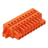 1-conductor female connector CAGE CLAMP® 2.5 mm² orange