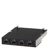 Media Module for RUGGEDCOM RSG 2488, 4 x SFP-slot, Supporting 100BASE-FX,  6GK6000-8FG50-4EA1