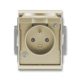 5518E-A02999 33 Socket outlet with earthing pin, shuttered, with hinged lid, IP 44