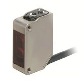 Photoelectric sensor, rectangular housing, stainless steel, red LED, r E3ZM0017G