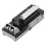 EtherCAT analog I/O unit, 4 x analog inputs, 0 to 5 V, 1 to 5 V, 0 to